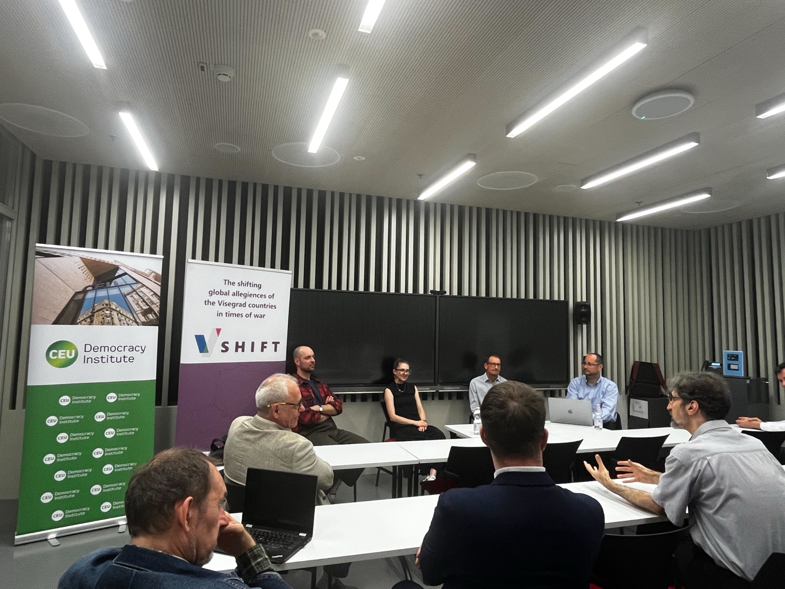 Miklós Sebők moderated ‘The New Politics of Information in the Trump Era’ at CEU (2)