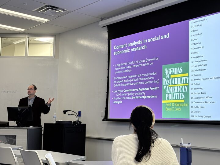 Miklós Sebők’s workshop on Generative AI for Researchers at the University of Kentucky