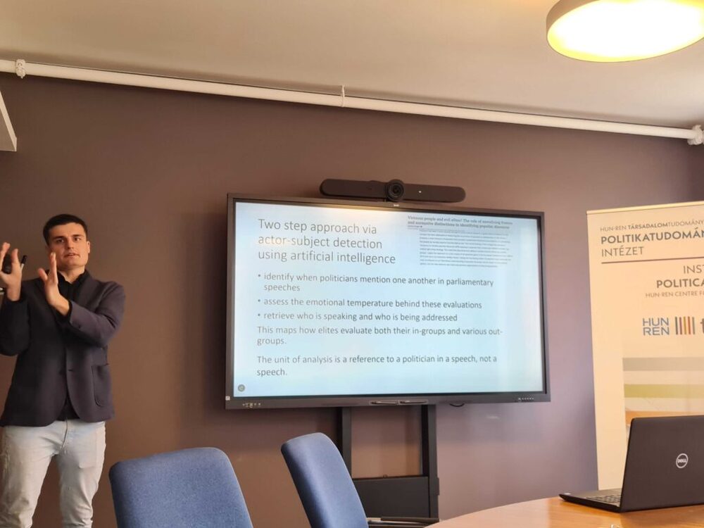 Guest Lecture by Gennadii Iakovlev, Organized by poltextLAB